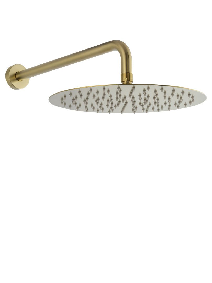 Приобрести душевая система встраиваемая wonzon & woghand brilliant, брашированное золото (ww-88939079-bg)