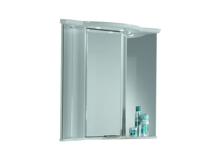 Приобрести зеркало-шкаф альтаир 62 см с подсветкой, цвет белый