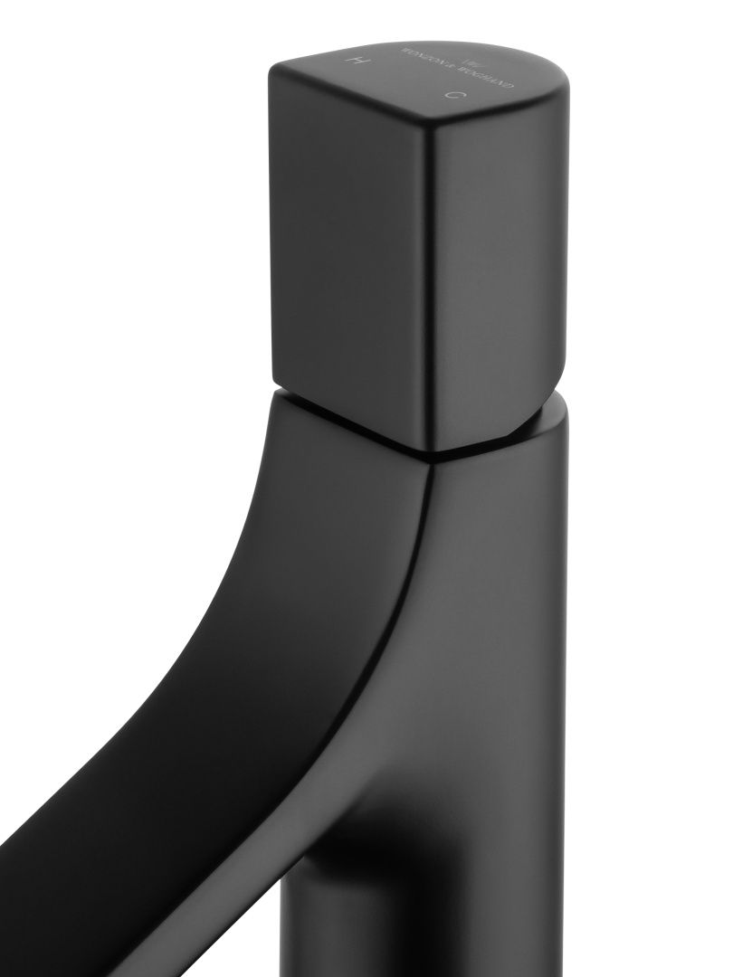 Приобрести смеситель для раковины wonzon & woghand the one, черный матовый (ww-h010-mb)