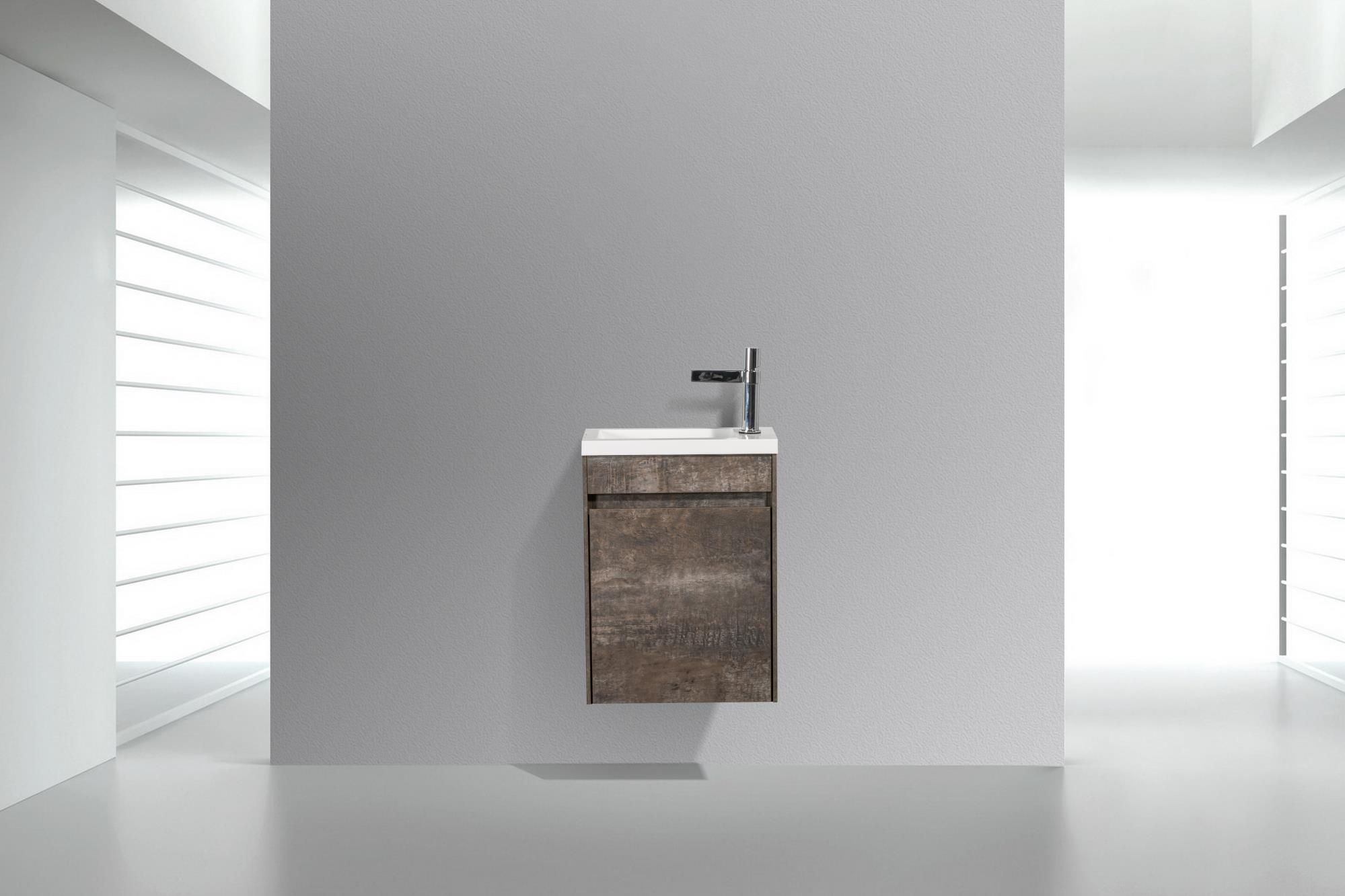 Приобрести belbagno тумба с раковиной pietra mini 46 см, подвесная с дверью 46-l stone, белая раковина