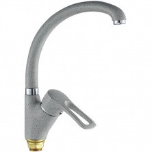 HAIBA Смеситель для кухни 296 мм, серый HB-4166-8