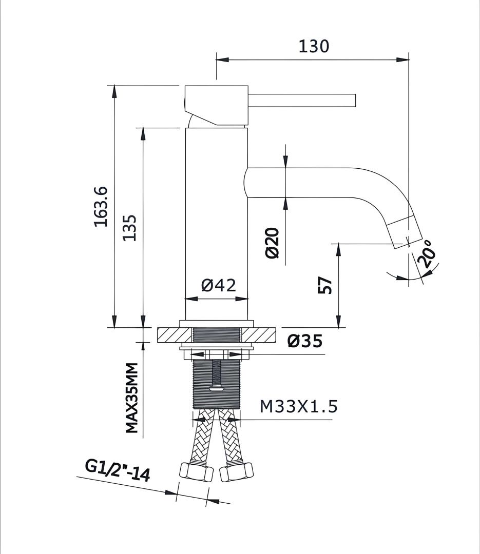 Приобрести hayzburg смеситель для раковины, золото hb-2007go