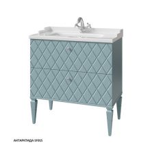 Caprigo Тумба с раковиной ROMA 80 см, антарктида