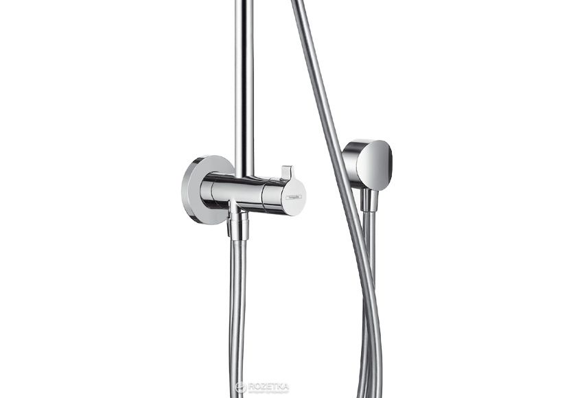 Приобрести 27224000 croma 220 showerpipe reno, поворотный держатель 400 мм, ½’