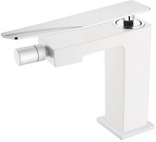 Boheme Смеситель для биде Q, белый\хром 146-WCR.2