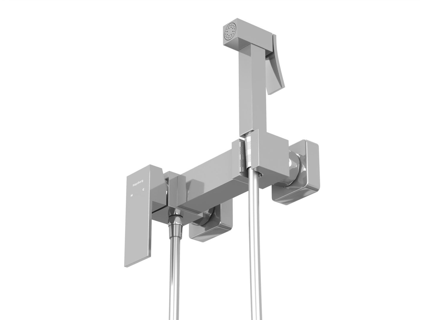 Приобрести hayzburg смеситель с гигиеническим душем, хром hb-1006ch