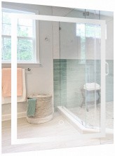 Azario Зеркало 60х80 см, белый, сенсорный выключатель, диммер, подогрев AZ-Z-046WHCS