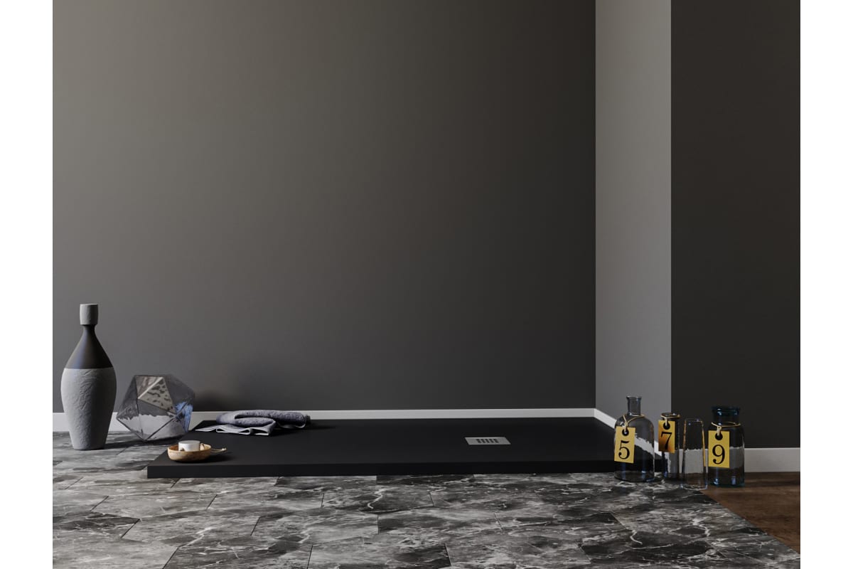 Приобрести aquanet душевой поддон pleasure 140х90 см, черный