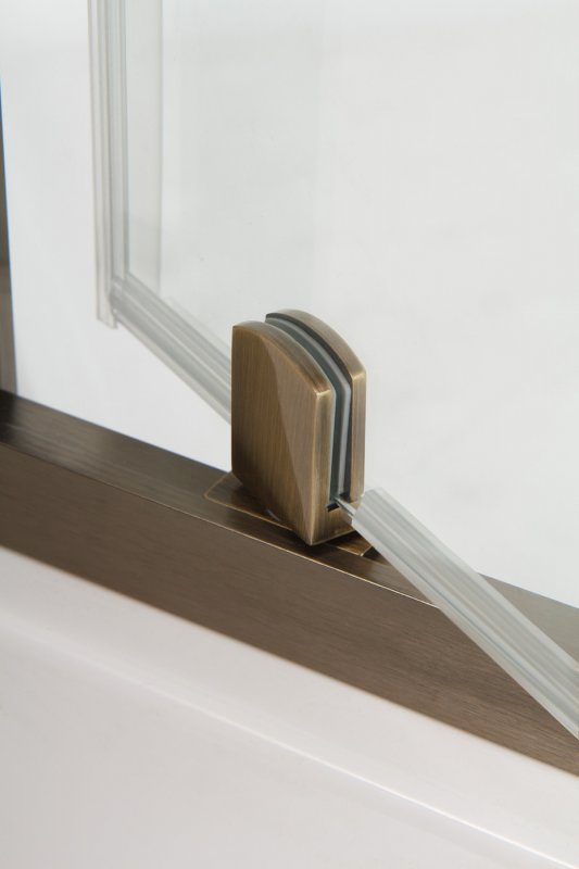 Приобрести cezares душевое ограждение eco 90х90, пентагональное, бронза eco-o-p-1-90-c-br