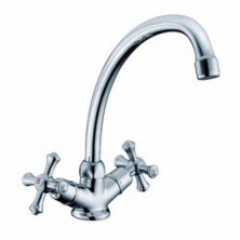 Gappo Смеситель для кухни G4046 с высоким изливом, хром 30064