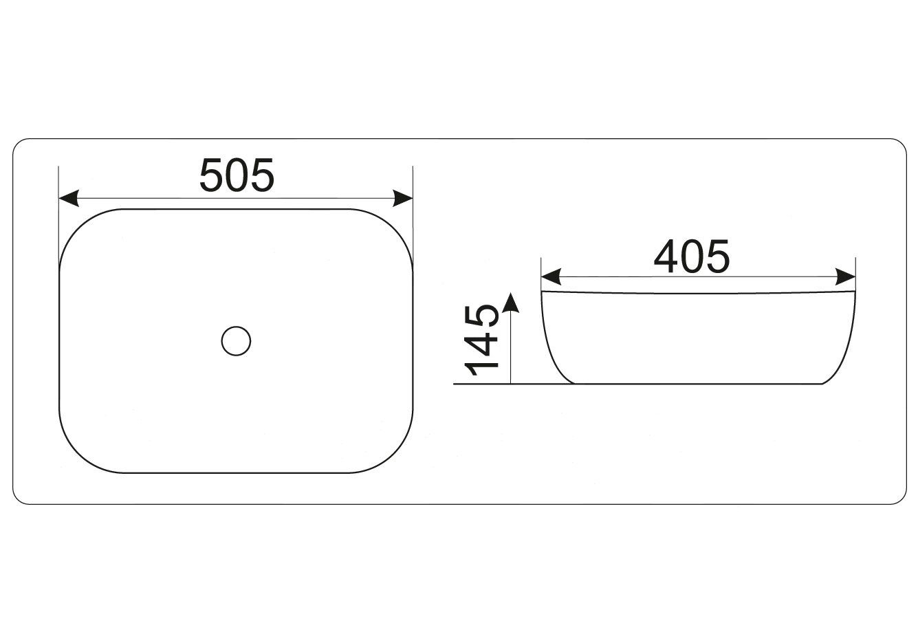 Приобрести раковина-чаша ceramalux 50 см d1302h024, медь