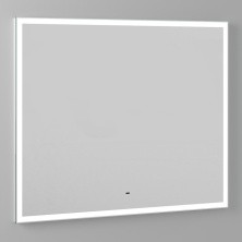 Briz Зеркало IMPRESS 100х80 см, с подсветкой,подогревом, сенсорное включение , белое