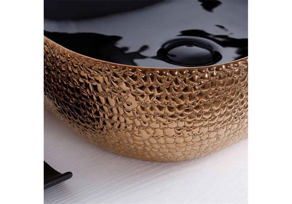 Приобрести раковина-чаша ceramalux 50 см d1302h024, медь