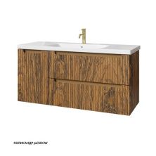 Caprigo Тумба с раковиной TERMIN-Albero STRIPE 120 см, левая, палисандр, шпон