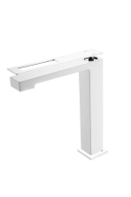 Boheme Смеситель для раковины Q, высокий, белый\хром 142-WCR