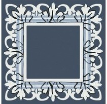 Декор настенный, вставка Kerama Marazzi Алмаш 98х98, синий HGD/A525/TOB001