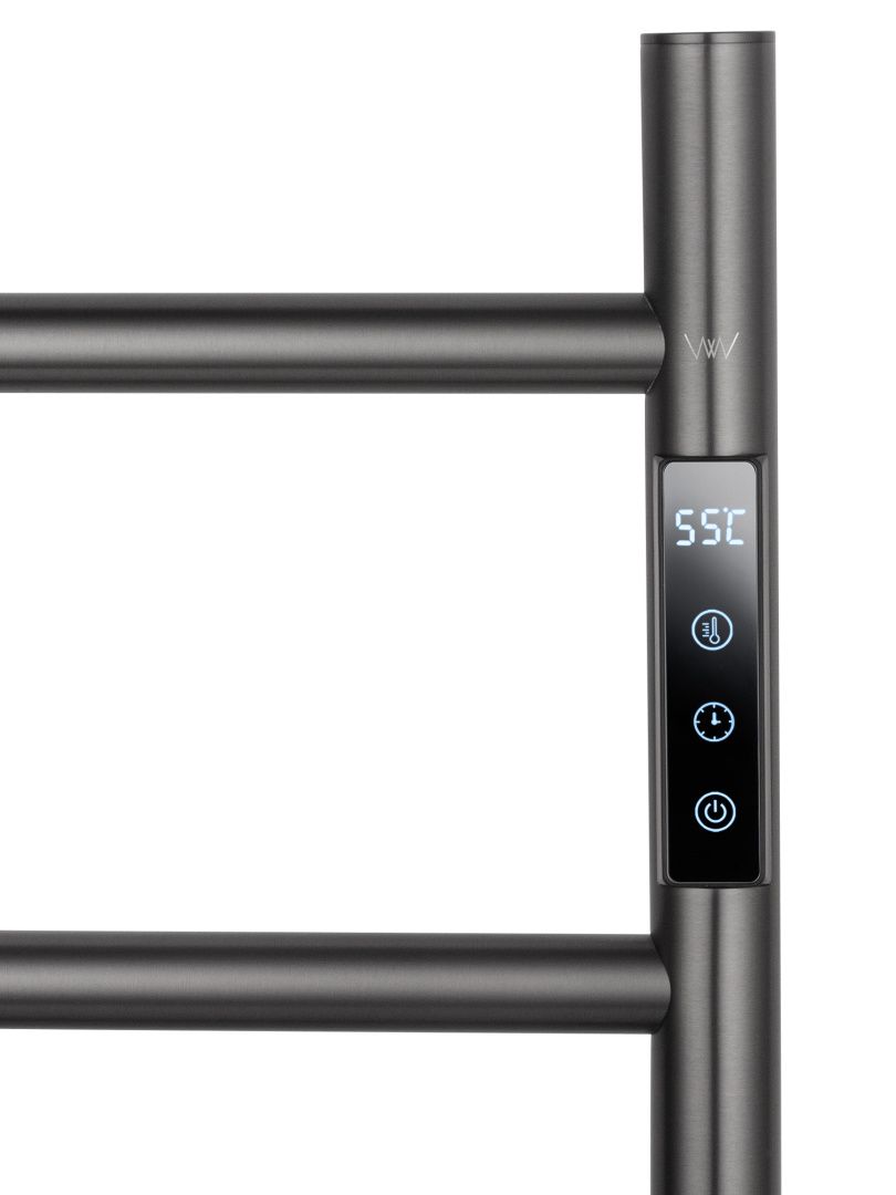 Приобрести полотенцесушитель электрический wonzon & woghand bonn, темный графит (ww-al404-gm)