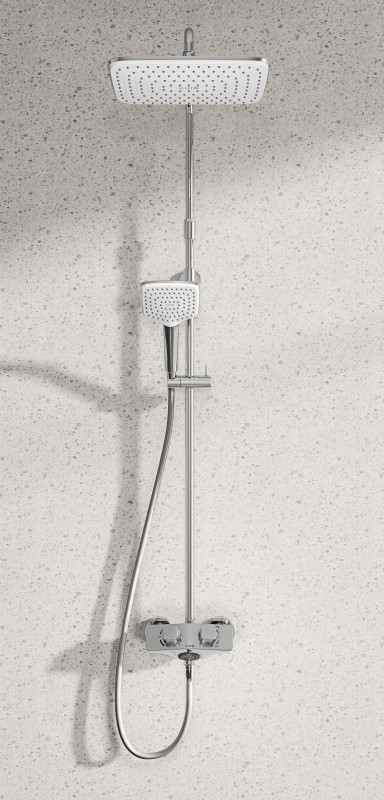 Приобрести kludi cockpit explorer душевая система с термостатом, арт. 8005005-00