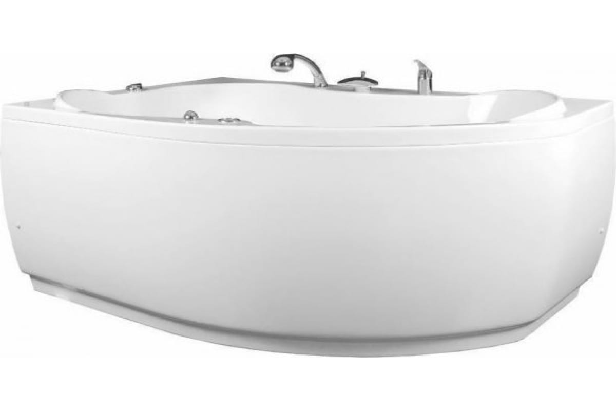 Приобрести aquanet фронтальная панель для ванны capri 170 см, белая l