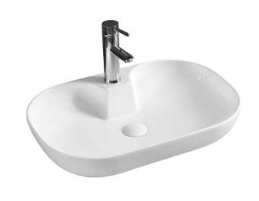 Приобрести раковина накладная ceramalux 61 см 9446