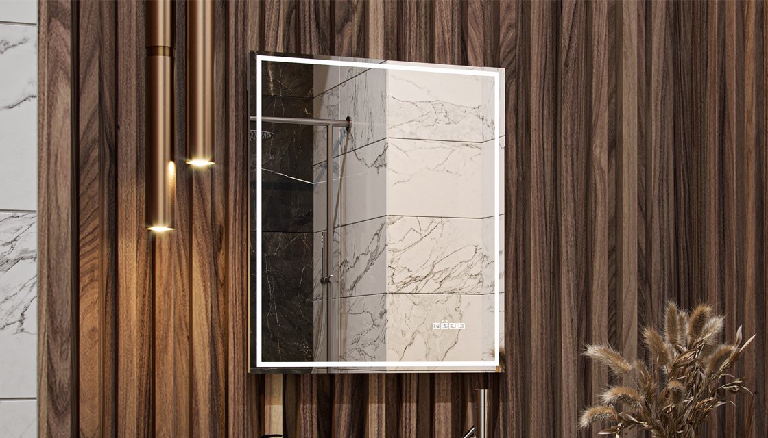 Приобрести зеркало velvex klaufs media 60 см c антизапотеванием, bluetooth, подсветка, сенсорное управление, zkkla.me.60.al