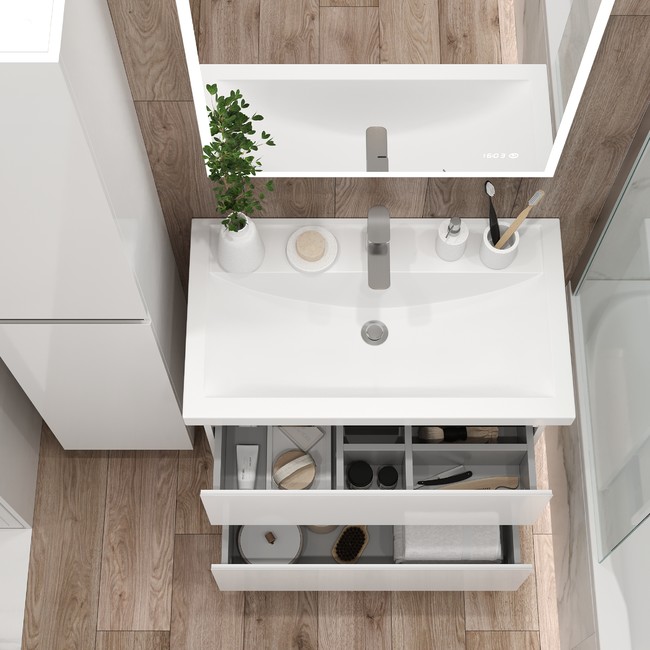 Приобрести briz тумба напольная elen 100 см, белая, т8-100