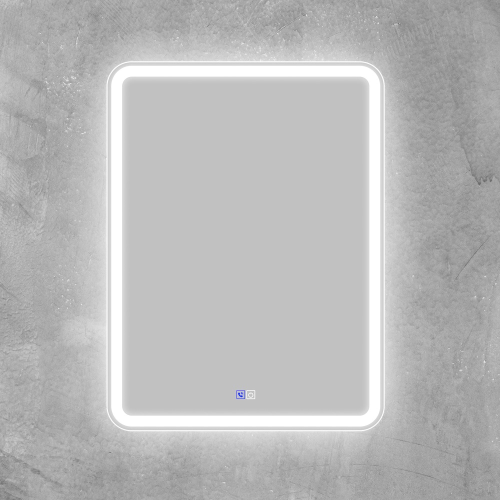 Приобрести belbagno зеркало 60х80 см spc-mar-600-800-led-tch-phone