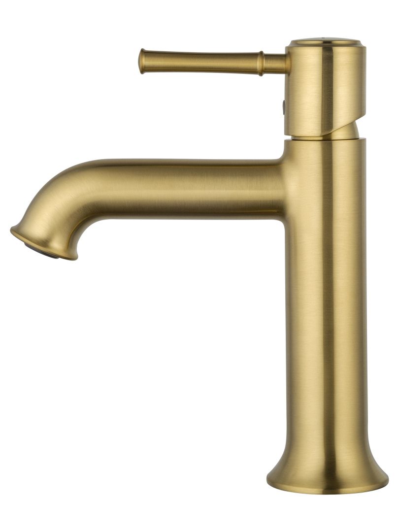 Приобрести смеситель для раковины wonzon & woghand tor, брашированное золото (ww-88018073-bg)