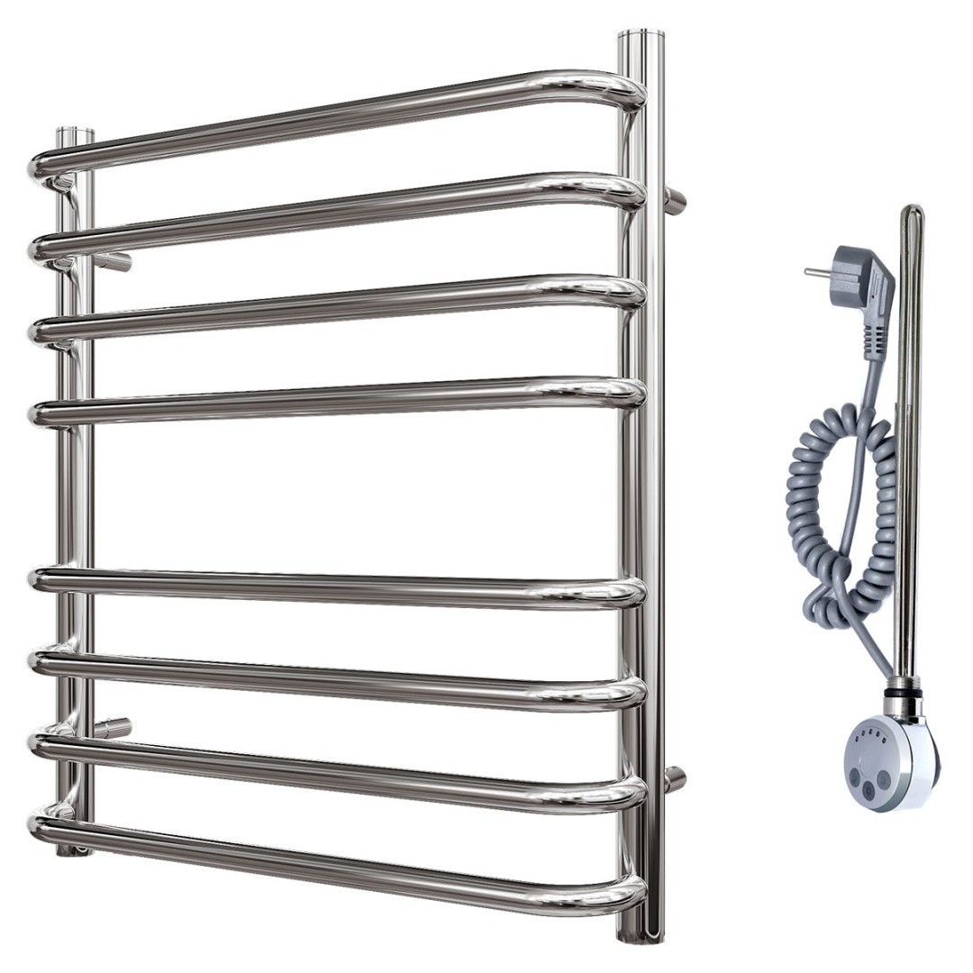 Приобрести полотенцесушитель электрический point 500х600 нептун премиум п8, хром pn09156se