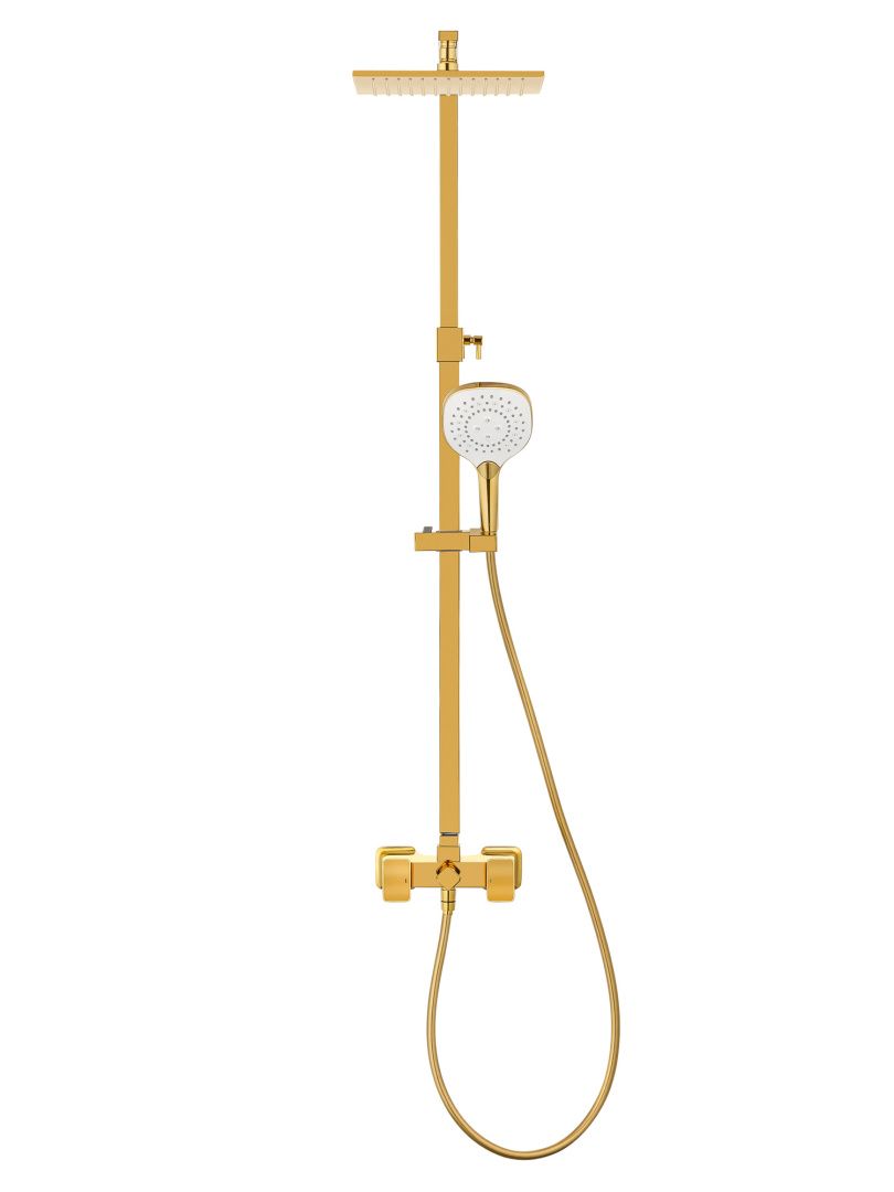 Приобрести душевая система wonzon & woghand shakespeare, темное золото (ww-654602-dg)