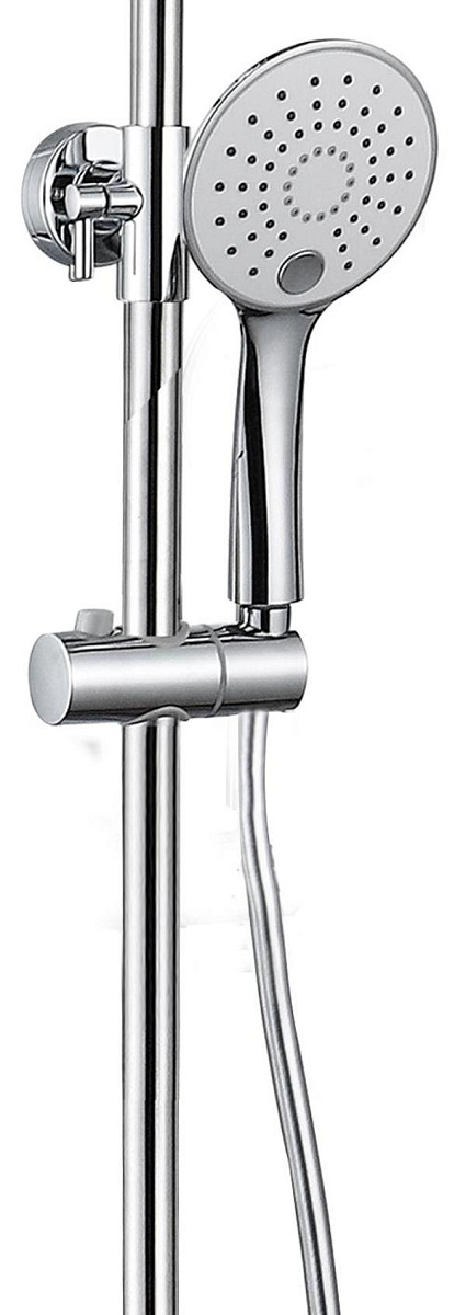 Приобрести aquanet душевая стойка arctic r 145 см, белый\хром af520-72-r-cw