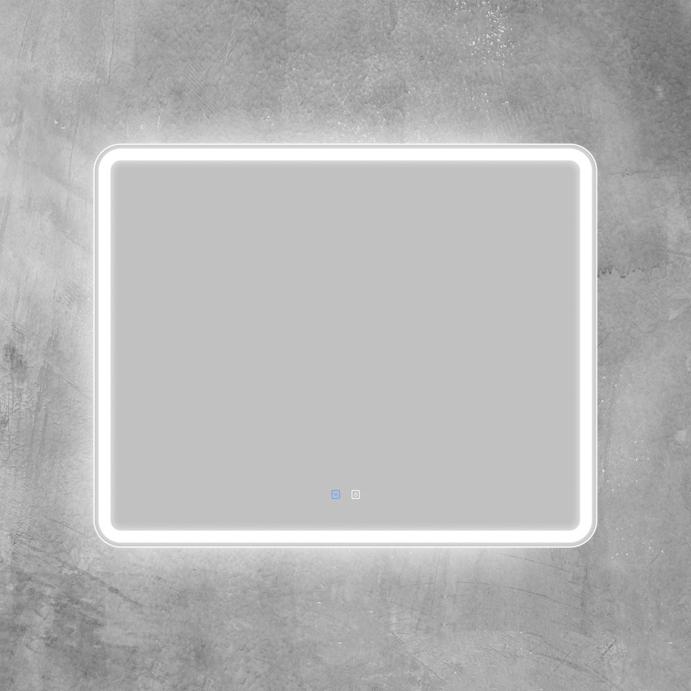 Приобрести belbagno зеркало 100х80 см с голосовым управлением и подогревом spc-mar-1000-800-led-tch-snd