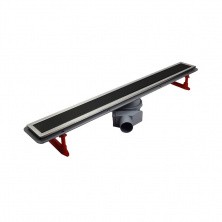 Pestan Душевой трап Confluo Premium Black Glass Line 650