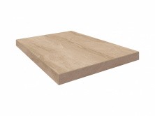 Ступень Coliseumgres Venezia Беж 45см, угловая, правая, шлифованная