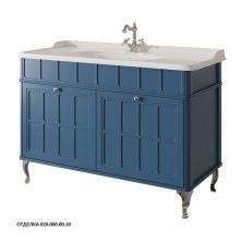 Caprigo Тумба с раковиной BORGO 120 см, синяя, эмаль