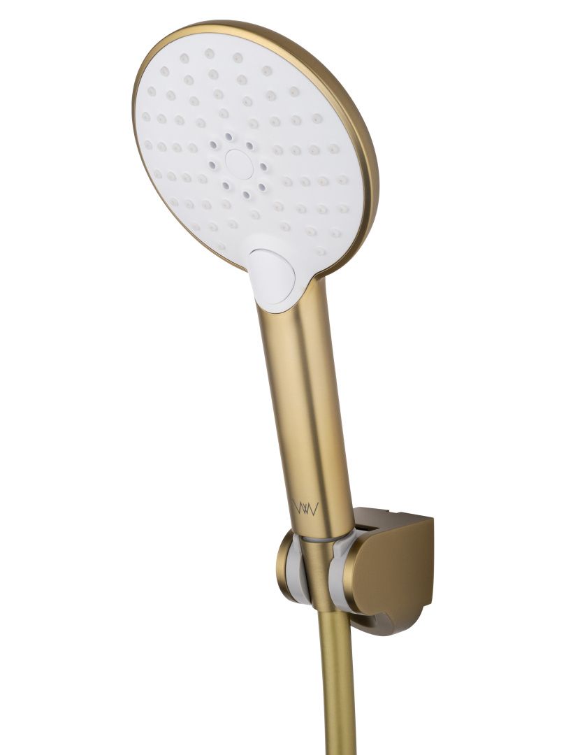 Приобрести смеситель для ванны с душем wonzon & woghand alfa, брашированное золото (ww-ae3204-bg)