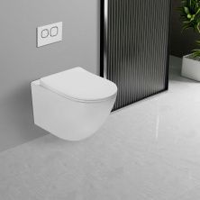 Vincea Унитаз подвесной Tornado Globo, ультратонкое сиденье, микролифт, белый VT1-14T