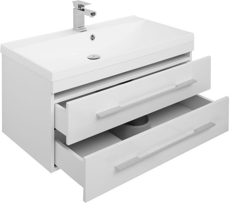 Приобрести aquanet тумба с раковиной нота 90 см, белая 00287708