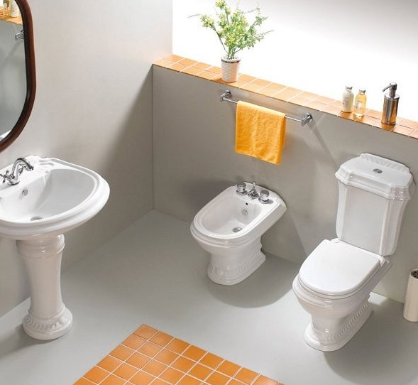 Приобрести cezares напольное биде king palace, белое czr-618-t