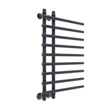 Veconi Полотенцесушитель водяной Tufo 50х80 см, графит T801050GR