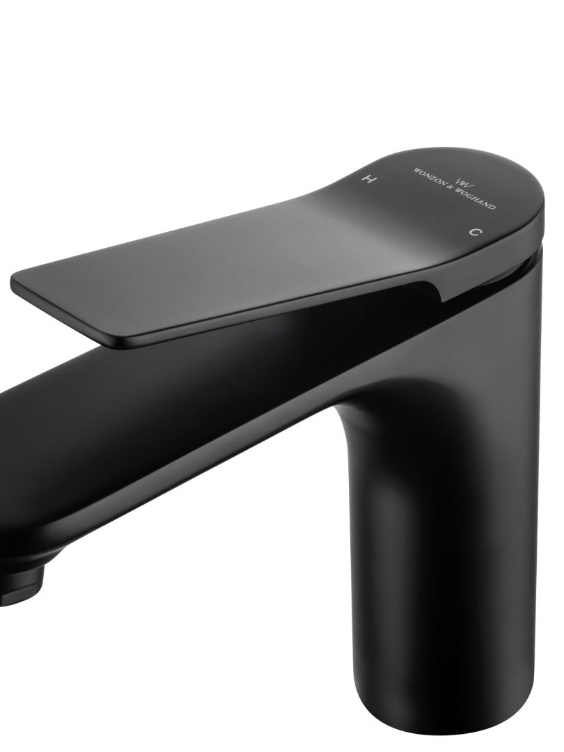 Приобрести смеситель для раковины wonzon & woghand, черный матовый (ww-xh-010-mb)