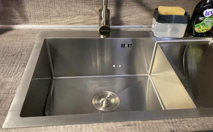Приобрести gerhans кухонная мойка 58х48 см, левосторонняя, сатин