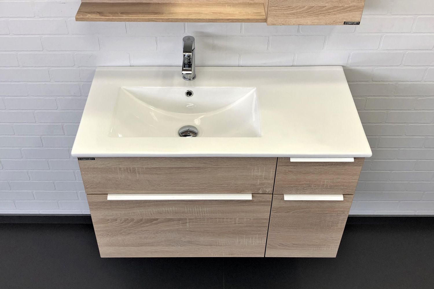 Приобрести сomforty тумба с раковиной варна-90 дуб сонома