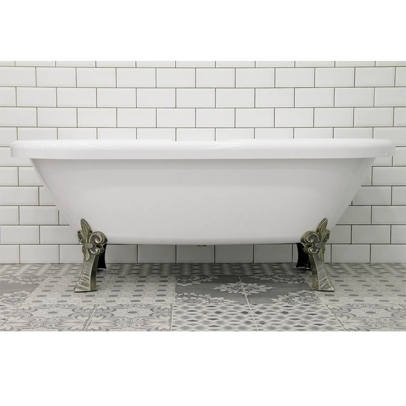 Приобрести акриловая ванна отдельностоящая радомир леонесса 175x80 см, ножки бронза