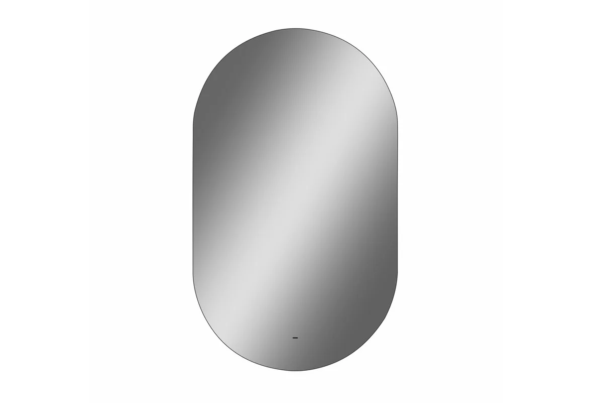 Приобрести continent зеркало с подсветкой fleur 70х120 см, белое