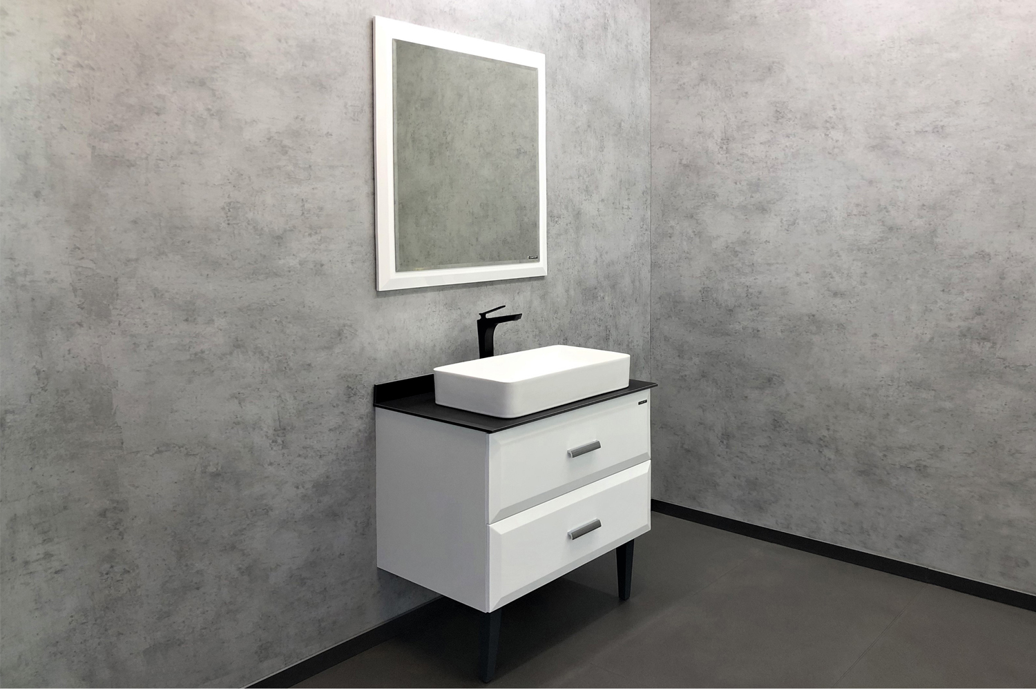 Приобрести сomforty зеркало "империя-80", белый глянец