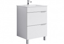 Тумба напольная с раковиной Aqwella Бриг 60 см Br.01.06/2/W