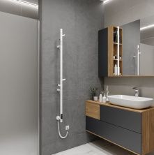 Vincea Полотенцесушитель электеический 15х140 см, белый VTD-1DWE