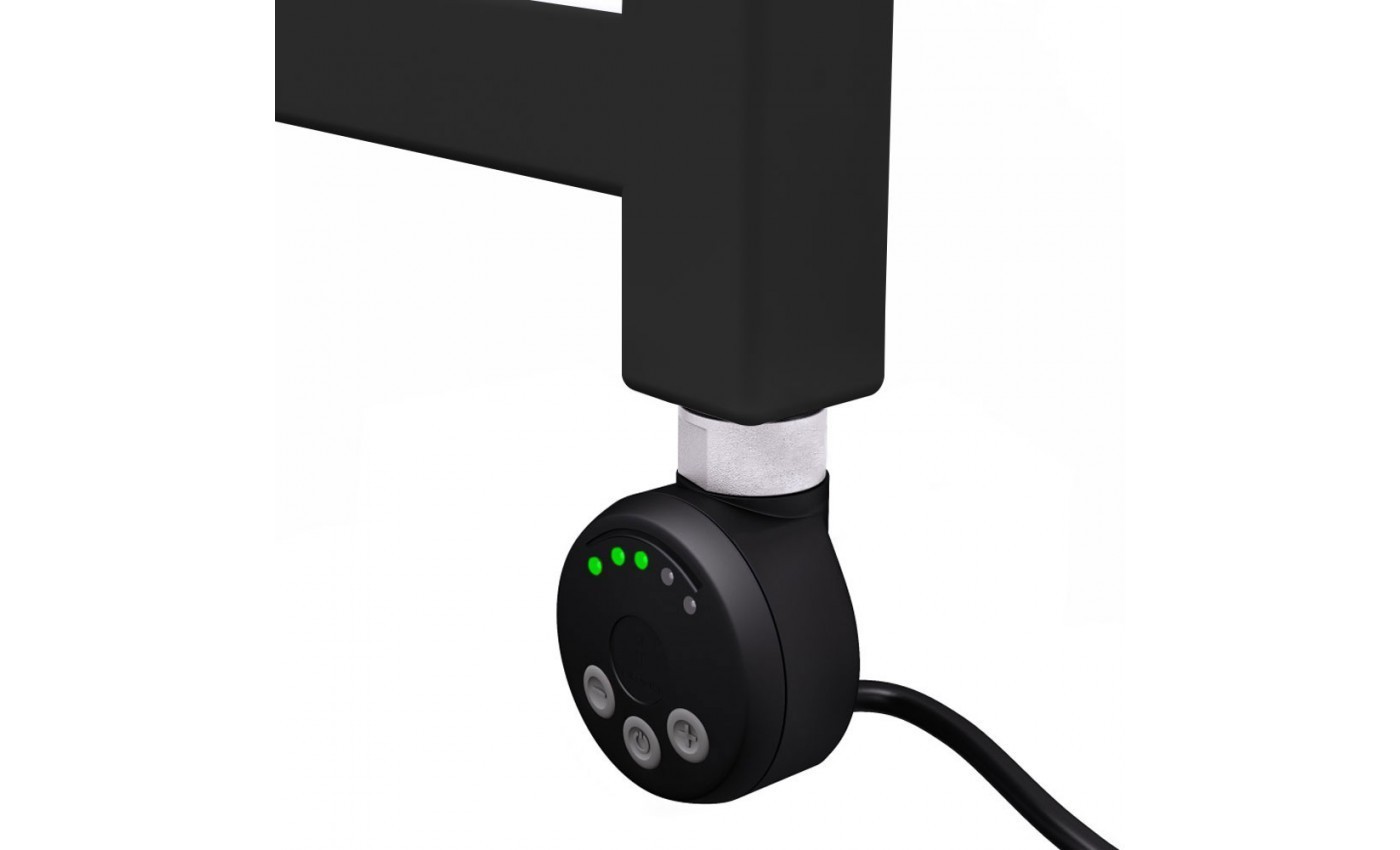 Приобрести lemark полотенцесушитель электрический bellario п10 500x800мм, черный lm68810ebl