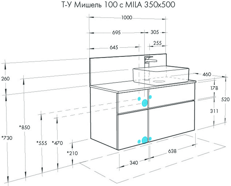 Приобрести акватон столешница мишель 100 дуб эндгрейн влдсп